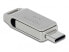 Фото #3 товара Флеш-накопитель Delock 54074 - 32 ГБ - USB Type-A / USB Type-C - 3.2 Gen 1 (3.1 Gen 1) - 119 Мб/с - Складной - Серебристый