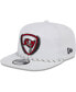 ფოტო #2 პროდუქტის Men's White Tampa Bay Buccaneers Tee Golfer 9FIFTY Snapback Hat