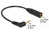 Фото #3 товара Delock 0.175m 2.5mm/3.5mm - 2.5mm - Male - 3.5mm - Female - 0.175 m - Black