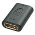 Фото #2 товара Lindy Premium DisplayPort Coupler - DisplayPort - DisplayPort - Black