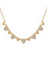 Фото #1 товара T Tahari gold-Tone Pave Glass Stone Statement Necklace