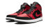 Фото #5 товара Кроссовки Nike Air Jordan 1 Mid Reverse Bred (Красный, Черный)