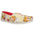 Фото #2 товара TOMS Alpargata Floral Slip On Womens Multi, White Flats Casual 10017809T