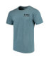 Фото #3 товара Men's Blue LSU Tigers State Scenery Comfort Colors T-shirt