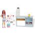Фото #1 товара Игровой набор Mattel Barbie Bakery Пекарня с куклой и аксессуарами,HGB73