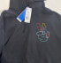 Men's Adidas Originals OG Peace Sign Trefoil Black Hoodie Size Small, XL HC1789