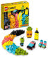 Classic 11027 Creative Neon Fun Toy Assorted Piece Brick Expansion Building Set