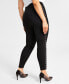 ფოტო #2 პროდუქტის Plus Size Side-Studded Leggings, Created for Macy's