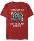 Фото #1 товара Men's Thanos Galaxy Heart Short Sleeve Crew T-shirt