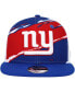 Фото #4 товара Youth Boys and Girls Royal New York Giants Tear 9FIFTY Snapback Hat