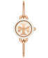 ფოტო #5 პროდუქტის Women's The Miller Rose Gold-Tone Stainless Steel Bangle Bracelet Watch 27mm Set