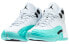 Jordan Air Jordan 12 Retro Light Aqua 高帮 复古篮球鞋 GS 青白色 / Кроссовки Jordan Air Jordan 510815-100