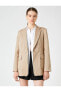 Фото #15 товара Куртка для женщин Koton Однокнопочная с карманами из хлопка