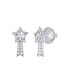 Фото #1 товара Серьги LuvMyJewelry Diamond Comet Star