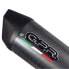 GPR EXHAUST SYSTEMS Furore Poppy Moto Guzzi Sport 1200 8V 08-13 Ref:GU.25.FUPO Homologated Oval Muffler