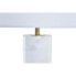 Фото #3 товара Настольная лампа декоративная DKD Home Decor Позолоченный Белый Металл Мрамор 220 V 50 W 41 x 41 x 76 см