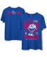 Фото #1 товара Men's Royal Philadelphia 76ers NBA x Pac Man High Score T-shirt