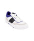 Фото #1 товара Men's Low Top Two Tone Branded Sole Lace Up Sneakers