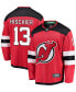 ფოტო #2 პროდუქტის Big Boys Nico Hischier Red New Jersey Devils Home Breakaway Player Jersey