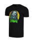 Men's Black Rob Zombie Face T-shirt