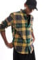 Фото #2 товара GANT sheild logo check flannel shirt in tan