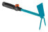 Фото #2 товара Культиватор ручной GARDENA 08913-20 Push Steel Trapeze Голубой Черный/Оранжевый 1 шт