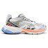 Фото #1 товара Puma Velophasis Bliss Lace Up Mens Grey, White Sneakers Casual Shoes 39643501