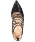 ფოტო #9 პროდუქტის Women's Valentina Pointed-Toe Strappy Cutout Pumps