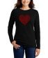 ფოტო #1 პროდუქტის Women's Love Yourself Word Art Long Sleeve T-shirt