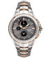 Men's Chronograph Coutura Solar Two-Tone Stainless Steel Bracelet Watch 44mm