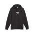 Фото #1 товара Puma Downtown Logo Pullover Hoodie Mens Black Casual Outerwear 62128001