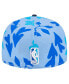 Фото #3 товара Men's Blue Denver Nuggets Palm Fronds 2-Tone 59FIFTY Fitted Hat