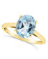 ფოტო #1 პროდუქტის Topaz (3-5/8 ct. t.w.) Ring in 14K Yellow Gold