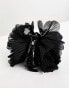 Фото #4 товара True Decadence oversized flower hair claw in black