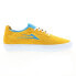Фото #1 товара Lakai Essex MS2220263A00 Mens Yellow Suede Skate Inspired Sneakers Shoes