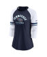 Women's Navy Tennessee Titans 3/4-Sleeve Lightweight Raglan Fashion T-shirt