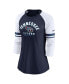 ფოტო #2 პროდუქტის Women's Navy Tennessee Titans 3/4-Sleeve Lightweight Raglan Fashion T-shirt