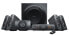 Фото #7 товара Logitech Z906 THX Surround Sound 5.1-канальная аудиосистема - 500 Вт - Универсальная - Черный - 1000 Вт - ИК
