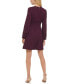 ფოტო #2 პროდუქტის Women's Embossed Houndstooth Dress