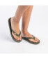 ფოტო #2 პროდუქტის Women s Classicz Core Natural Rubber Flip-Flop Thong Sandals