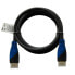 Фото #2 товара Кабель HDMI Savio CL-49 - 5 м - тип A (стандартный) - тип A (стандартный) - канал возврата аудиосигнала (ARC) - черный, синий