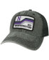Фото #1 товара Men's Black Northwestern Wildcats Sun & Bars Dashboard Trucker Snapback Hat