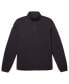 ფოტო #1 პროდუქტის Men's Black Zero Weight Half-Zip Pullover Top