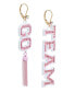 ფოტო #5 პროდუქტის Faux Stone GO TEAM Mismatch Earrings