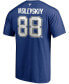 ფოტო #2 პროდუქტის Men's Andrei Vasilevskiy Blue Tampa Bay Lightning Authentic Stack Name and Number T-shirt