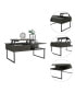 Фото #6 товара Squire 1-Shelf Lift Top Coffee Table Carbon Espresso And Onyx