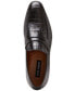 Фото #9 товара Men's Julius Croc-Embossed Slip-On Penny Loafers