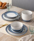 Фото #38 товара Colorscapes Desert Layers 12 Piece Coupe Dinnerware Set