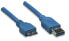 Фото #4 товара Techly ICOC-MUSB3-A-030 - 3 m - USB A - Micro-USB B - USB 3.2 Gen 1 (3.1 Gen 1) - 5000 Mbit/s - Blue