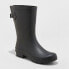 Фото #1 товара Women's Vicki Mid Calf Rain Boots - A New Day Black 6